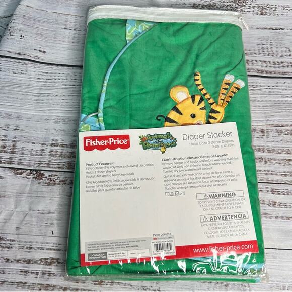 Fisher Price Animals of the Rainforest Diaper Stacker Organizer Holder Y2K 2008 - Picture 2 of 11